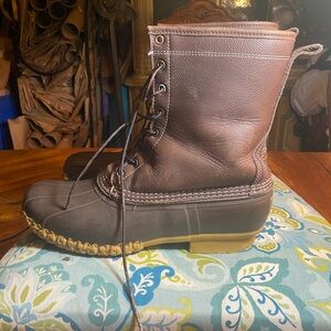 L.L. Bean Men’s 12 Brown Duck Boots